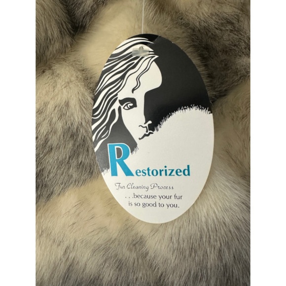 Vtg 60s 70s Damaged Cross Mink Fox Collar Hem Fur Coat S - Picture 8 of 15